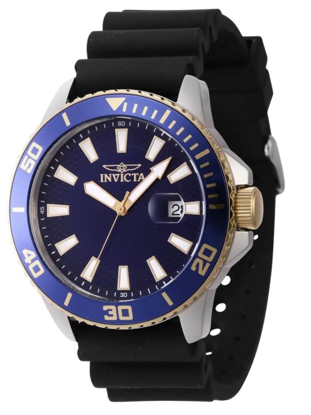 Invicta Pro Diver Blue/Blue 45mm Quartz Watch 46092 NWT